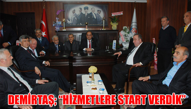 İLK İCRAATLARINI ANLATTI