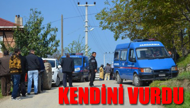 KENDİNİ VURDU