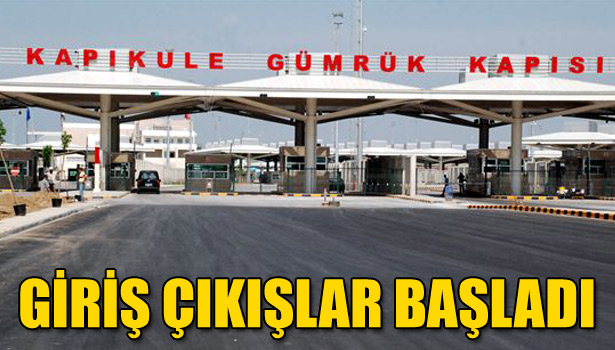 KAPIKULE 12 SAAT SONRA TEKRAR AÇILDI