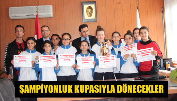 ŞAMPİYONLUK KUPASIYLA DÖNECEKLER