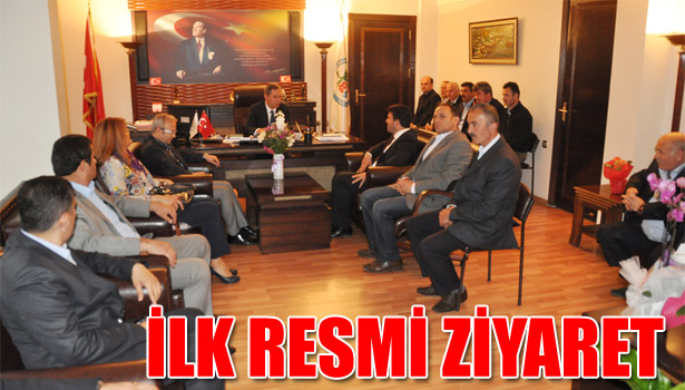 İLK RESMİ ZİYARET