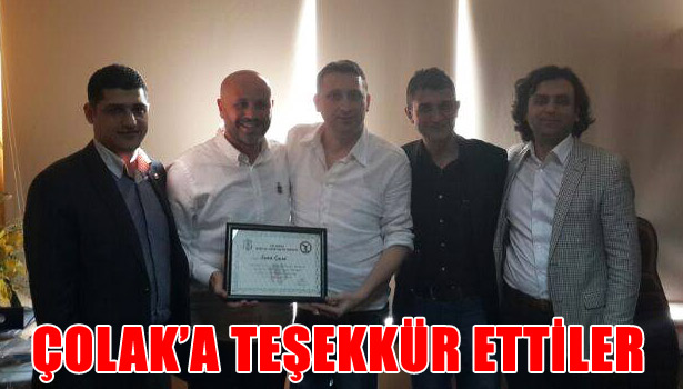 TEŞEKKÜR ZİYARETİ