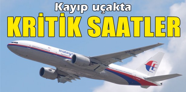 KAYIP UÇAKTA KRİTİK SAATLER