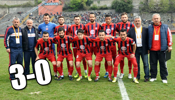 ZONGULDAK KÖMÜRSPOR, BÜYÜKÇEKMECE BELEDİYESPOR'U MAĞLUP ETTİ