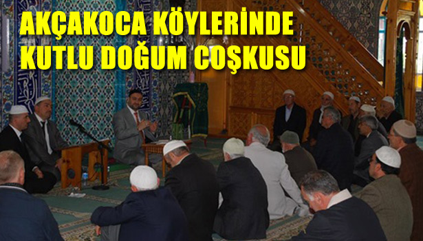 AKÇAKOCA KÖYLERİNDE KUTLU DOĞUM COŞKUSU