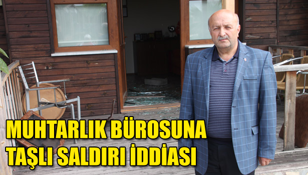 TAŞLI SALDIRI İDDİASI