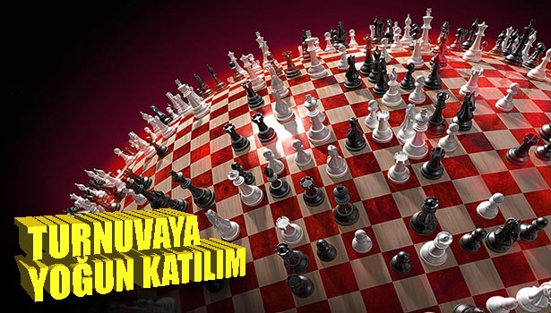 TURNUVAYA YOĞUN KATILIM