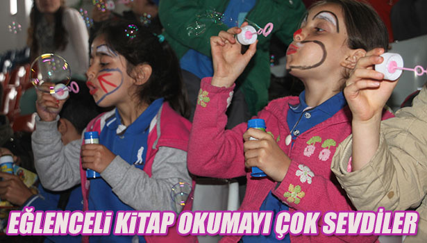 EĞLENCELİ KİTAP OKUMAYI ÇOK SEVDİLER