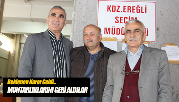 BEKLENEN KARAR GELDİ