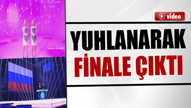 EUROVİSİON'DA FİNALE KALAN RUSYA'YA UKRAYNA TEPKİSİ