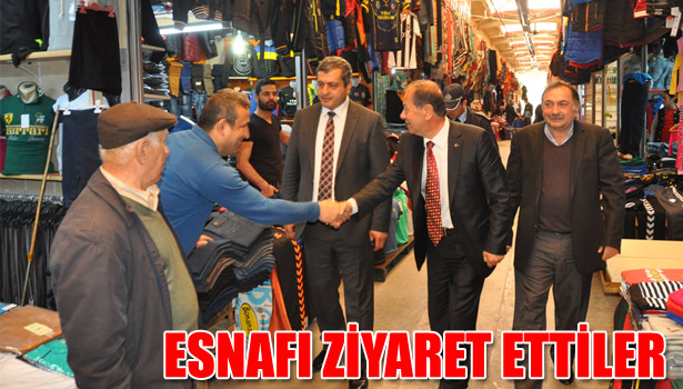 PAZAR YERİNDE İNCELEMEDE BULUNDULAR