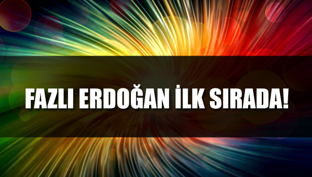 ERDOĞAN İLK SIRADA!