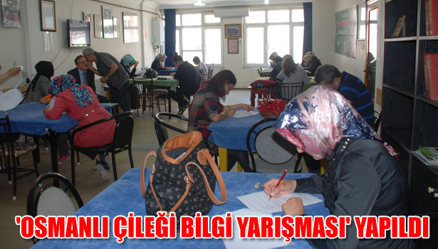 EREĞLİ'DE 'OSMANLI ÇİLEĞİ BİLGİ YARIŞMASI' YAPILDI
