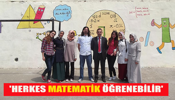 FAKÜLTE ÖĞRENCİLERİNDEN 'HERKES MATEMATİK ÖĞRENEBİLİR' PROJESİ