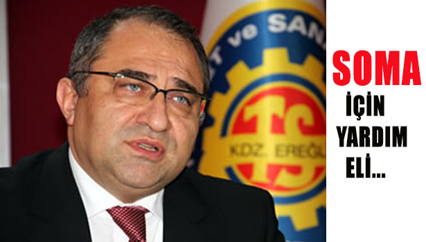 ZONGULDAK'TAN SOMA İÇİN YARDIM ELİ...