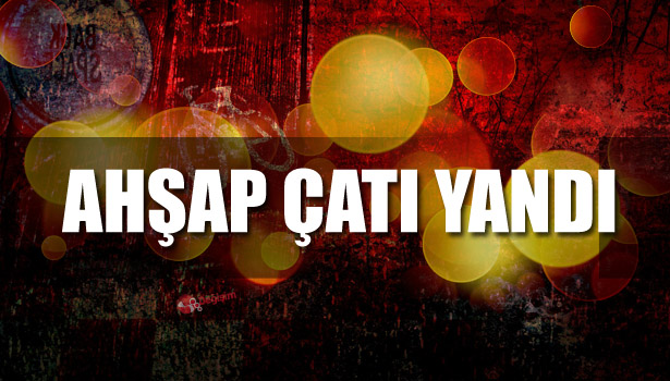 ZONGULDAK'TA ÇATI YANGINI