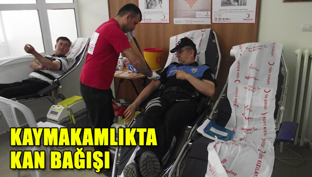 KAYMAKAMLIKTA KAN BAĞIŞI