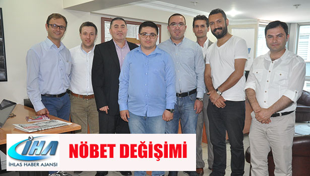 İHA ZONGULDAK BÖLGE MÜDÜRLÜĞÜ'NDE NÖBET DEĞİŞİMİ