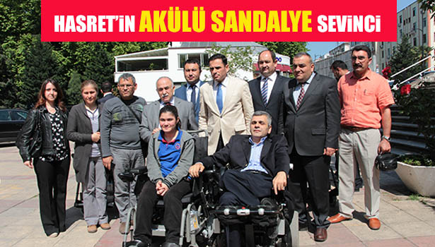7 SENE SONRA AKÜLÜ SANDALYESİNE KAVUŞTU