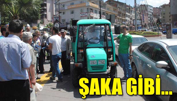 TARIM ARACI TANITIMI KARAKOLLUK OLDU