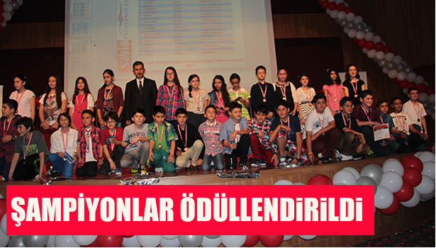 Fatih Koleji, DDS, SABİO ve BİLGİYAP Şampiyonlarına Ödüllendirdi