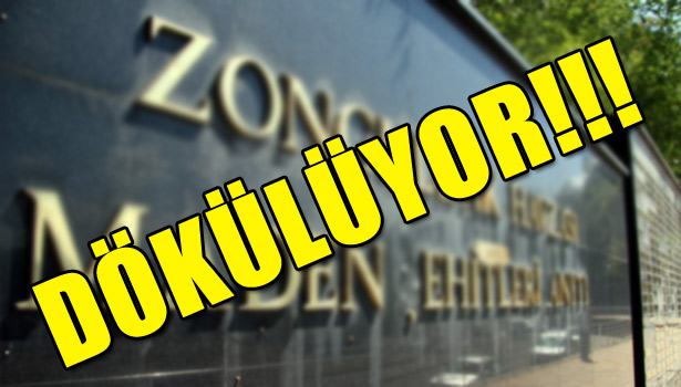 MADEN ŞEHİTLERİ ANITI'NDA TABELALAR DÖKÜLDÜ