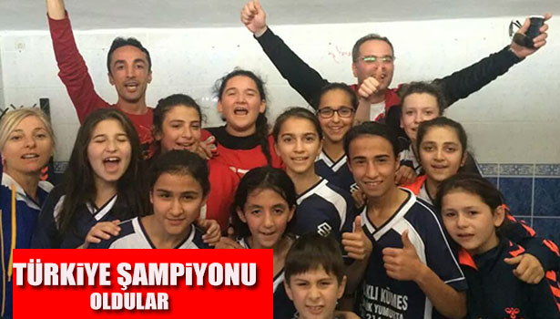 TÜRKİYE ŞAMPİYONU OLDULAR