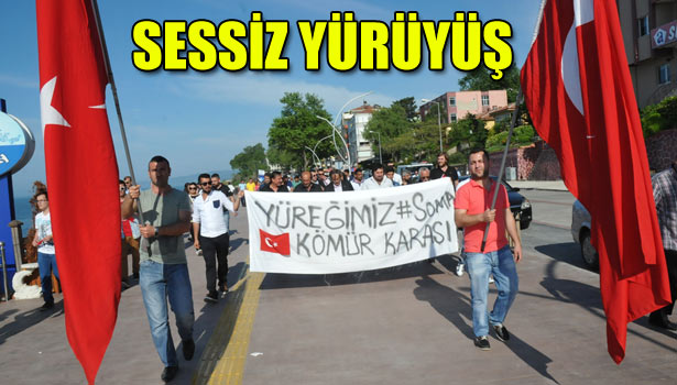 AKÇAKOCA'DA SESSİZ YÜRÜYÜŞ