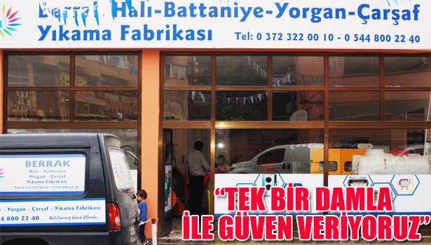 "TEK BİR DAMLA İLE GÜVEN VERİYORUZ"