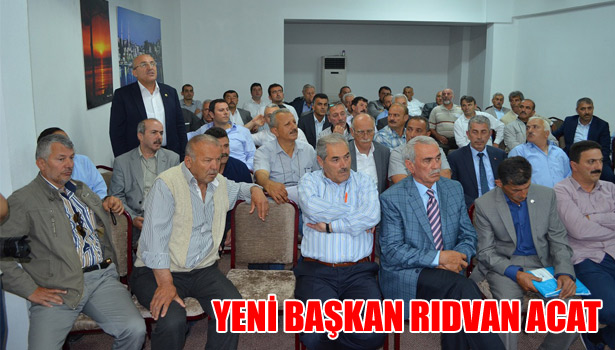 YENİ BAŞKAN RIDVAN ACAT