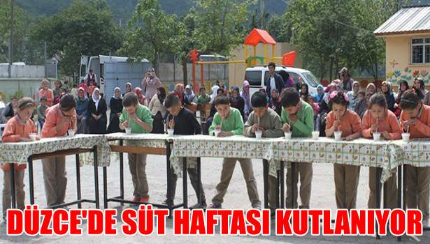 DÜZCE'DE SÜT HAFTASI KUTLANIYOR