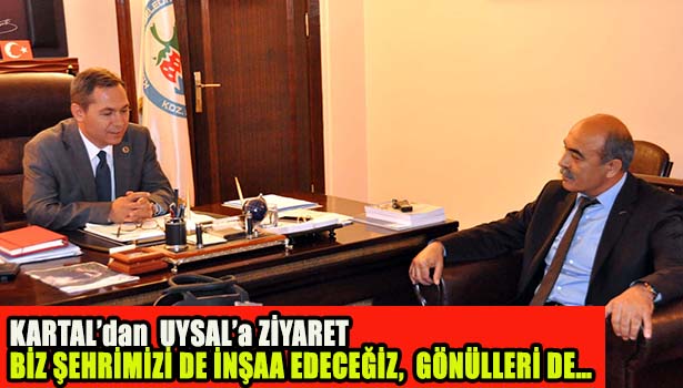 BAŞKAN UYSAL: BİZ ŞEHRİMİZİ DE İNŞAA EDECEĞİZ, GÖNÜLLERİ DE...
