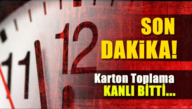 KARTON TOPLAMA KAVGASINDA KAN AKTI: 1'İ AĞIR 4 YARALI