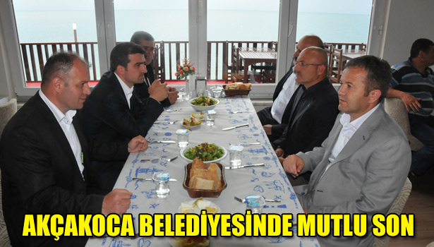 AKÇAKOCA BELEDİYESİNDE MUTLU SON