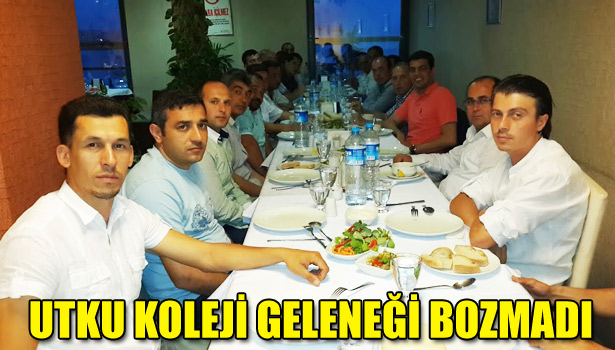 UTKU KOLEJİ GELENEĞİ BOZMADI