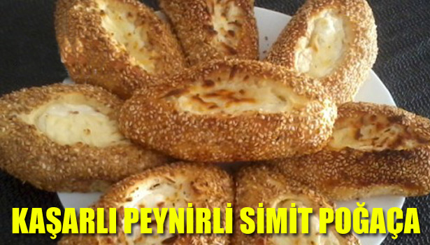 KAŞARLI PEYNİRLİ SİMİT POĞAÇA NASIL YAPILIR?