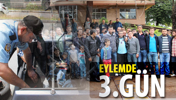 ERDEMİR LİMANI İŞÇİLERİNİN EYLEMİNDE ÜÇÜNCÜ GÜN