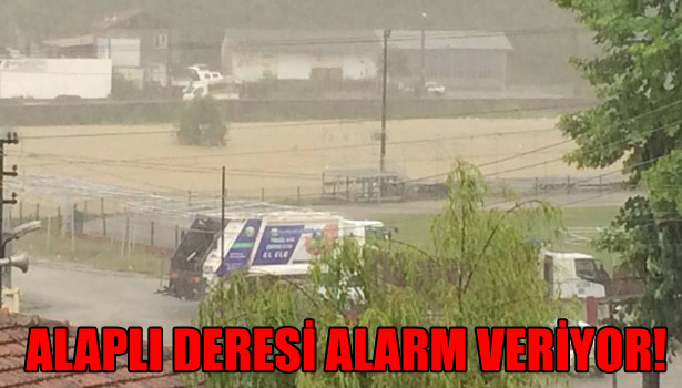 ALAPLI DERESİ ALARM VERİYOR!