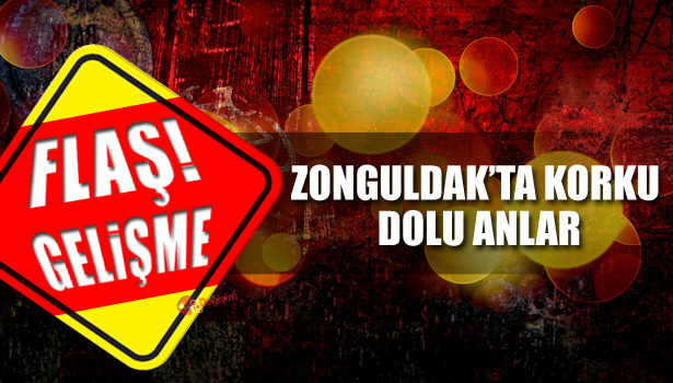 DEBİSİ YÜKSELEN DEREYİ KORKU DOLU GÖZLERLE İZLEDİLER