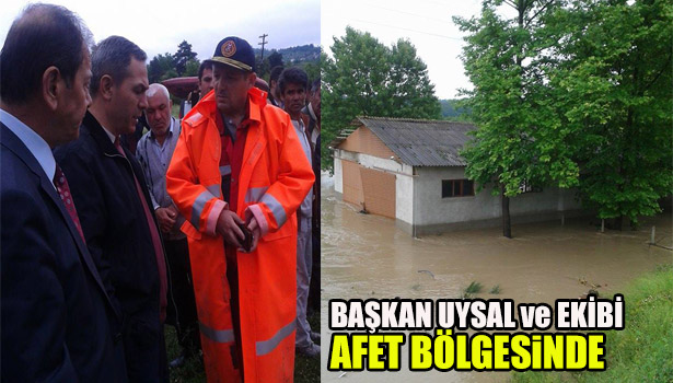 KRİZ MASASI AFET BÖLGESİNDE