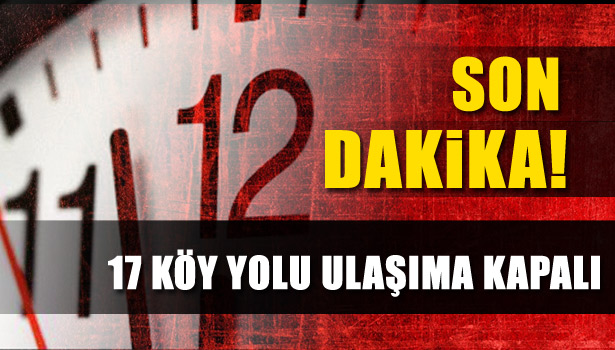 17 KÖYDE ÇALIŞMA YAPILIYOR