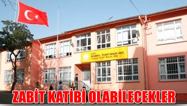 ZABİT KATİBİ OLABİLECEKLER