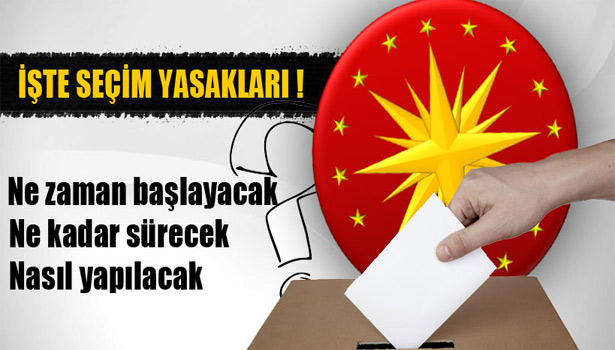 YSK, CUMHURBAŞKANLIĞI SEÇİM SÜRECİNİ AÇIKLADI