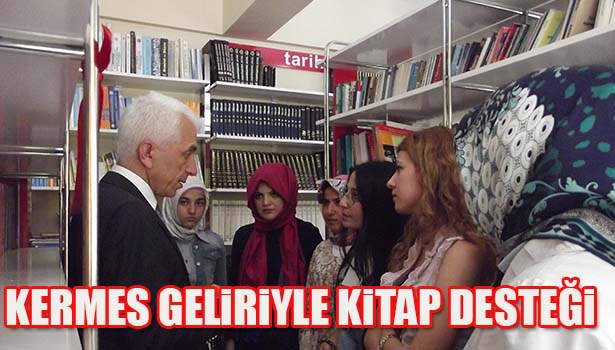 KERMES GELİRİYLE KİTAP DESTEĞİ