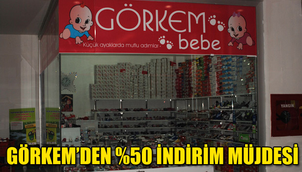 GÖRKEM'DEN %50 İNDİRİM MÜJDESİ
