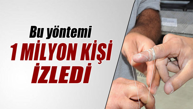 İTFAİYECİDEN İLGİNÇ YÜZÜK ÇIKARMA YÖNTEMİ