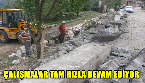 BOĞAZİÇİ BELDESİNDE ÇALIŞMALAR TAM HIZLA DEVAM EDİYOR