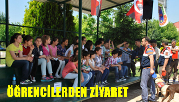 ÖĞRENCİLER JANDARMA TEŞKİLATINI ZİYARET ETTİLER