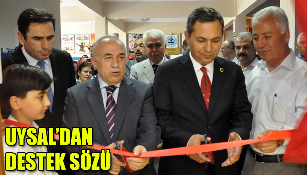 BAŞKAN UYSAL'DAN DESTEK SÖZÜ