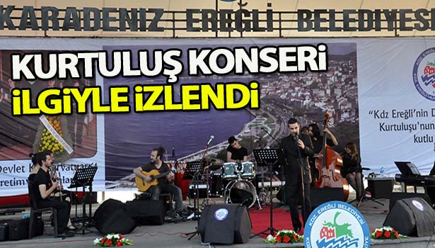 KURTULUŞ KONSERİ İLGİYLE İZLENDİ